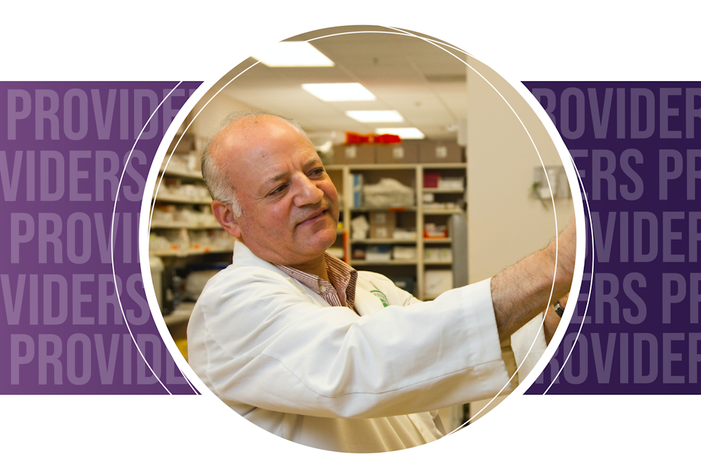 A pharmacist works in a pharmacy